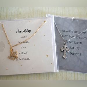 Gift Card Necklaces for Friend/Family NWT
